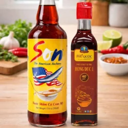 Son Anchovy Fish Sauce – USA (17 oz / 520 ml) + Free Hong Duc Phu Quoc Fish Sauce (40°N)