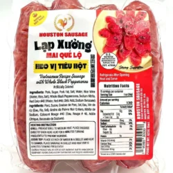 Houston Sausage Vietnamese Pork & Black Pepper 15 oz