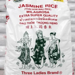 Three Ladies Brand Thai Jasmine Rice – Extra Super Quality (25 lb)