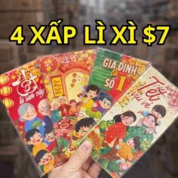 Family Lunar New Year Red Envelopes