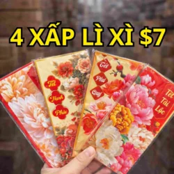 Floral Lunar New Year Red Envelopes