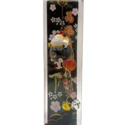 Lucky Cat Charm (Black)