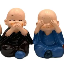 Four Little Monks Figurine Set (4pcs)