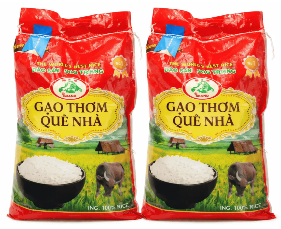 5 Combo 2 Pack ST25 Fragrant Rice – Soc Trang Hometown Rice (25 lb / 11.34 kg) - Image 1