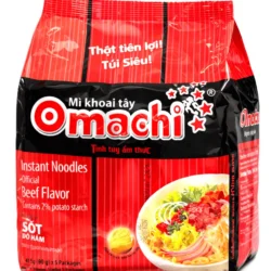 Pack Omachi Instant Noodles Beef Flavor
