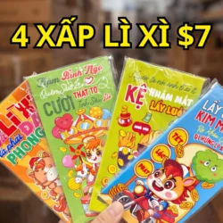 Lunar New Year Red Envelopes (4 Packs)