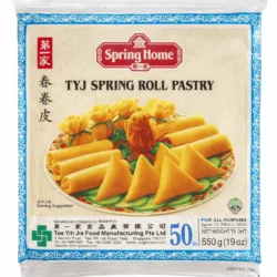 Premium Spring Roll Wrappers 50 Sheets (550g) - Spring Home TYJ Spring Roll Pastry