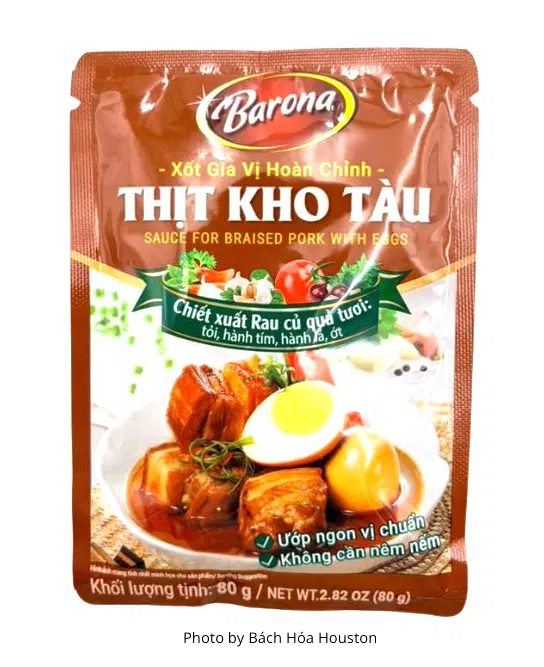 87 Barona Sauce for Braised Pork with Eggs 80g - Image 1