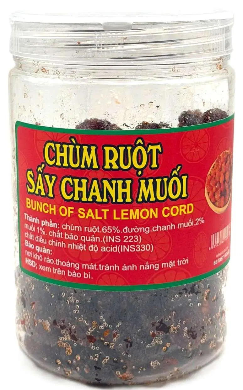 90 Salted Lemon Dried Hog Plum (Jar) - Image 1