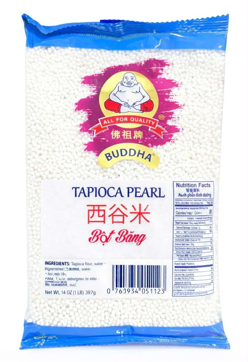 91 Buddha Tapioca Pearl White (400g) - Image 1