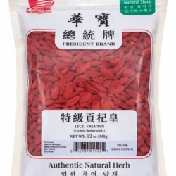 Kỷ Tử President Brand – President Brand Lycii Fructus (Goji Berries) 12oz (340g)