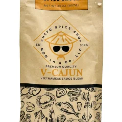 Sốt Gia Vị Crawfish V-Cajun by ChefQ – V-Cajun Seasoning Sauce Blend 32oz