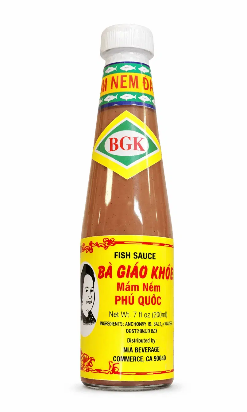 98 Ba Giao Khoe Fish Sauce Fermented Anchovy Sauce (200ml / 7 fl oz) - Image 1