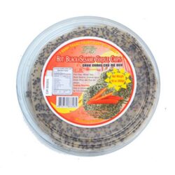 Bánh Tráng Mè Đen Ớt