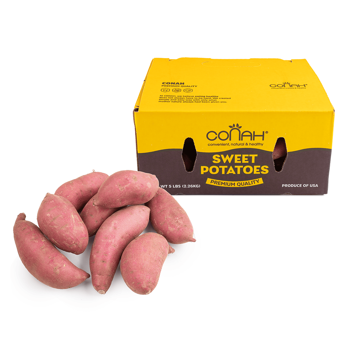 5 Super Sweet Yam Gift Box 5 lb - Image 1