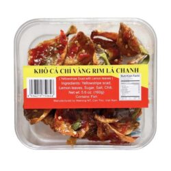 Khô Cá Chỉ Vàng Rim La Chanh